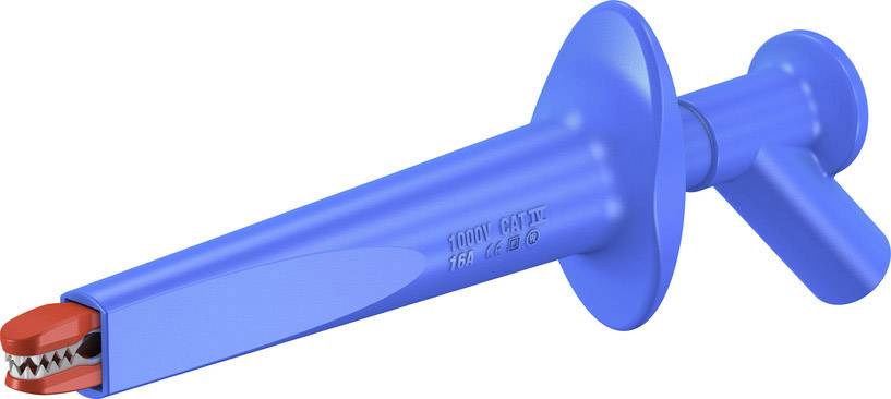 Stäubli AB200 Borne de prélèvement CAT IV bleu