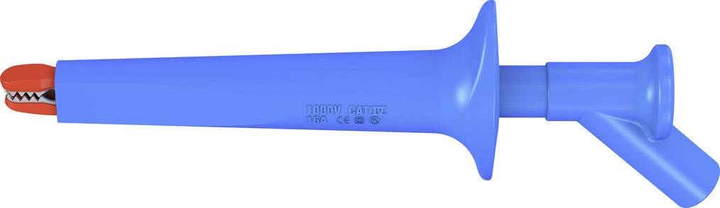 Stäubli AB200 Borne de prélèvement CAT IV bleu