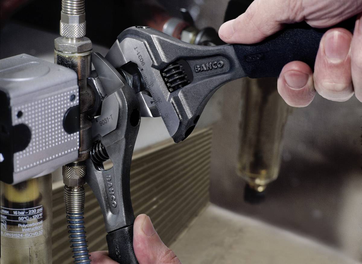 Bahco 9031-T Clé à molette Ouverture de clé (métrique) 38 mm