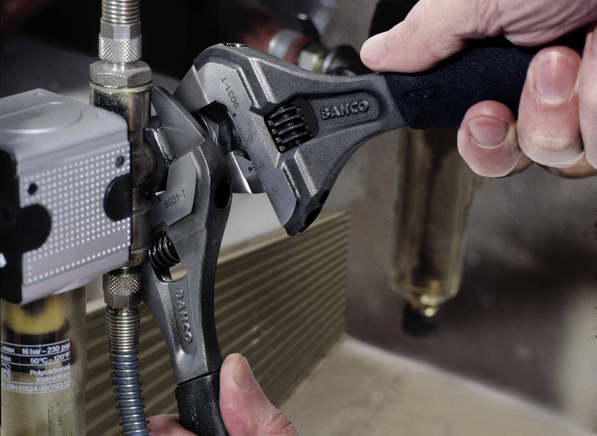 Bahco 9031-T Clé à molette Ouverture de clé (métrique) 38 mm