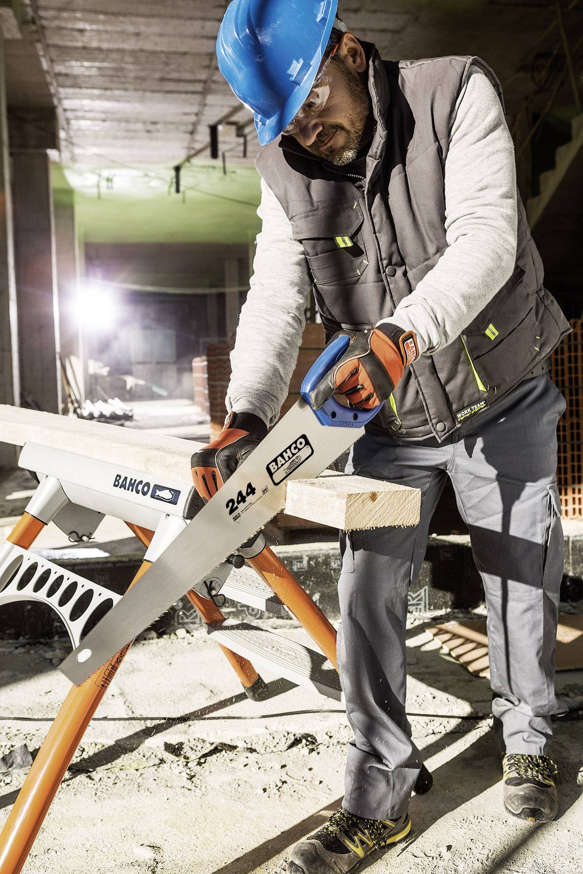 Bahco 244-22-U7/8-HP Scie égoïne