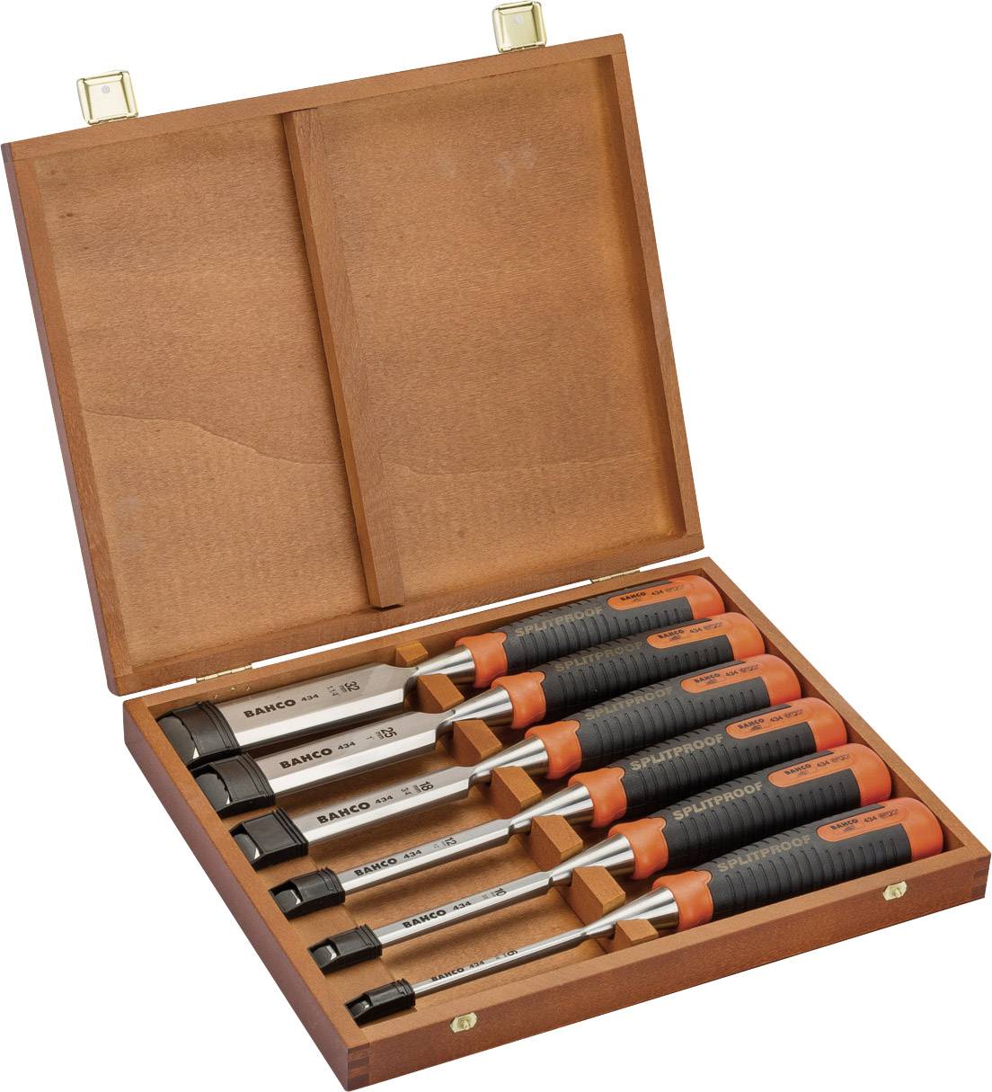 Set de ciseaux à bois Ergo 6 pcs. Bahco 434-S6-EUR
