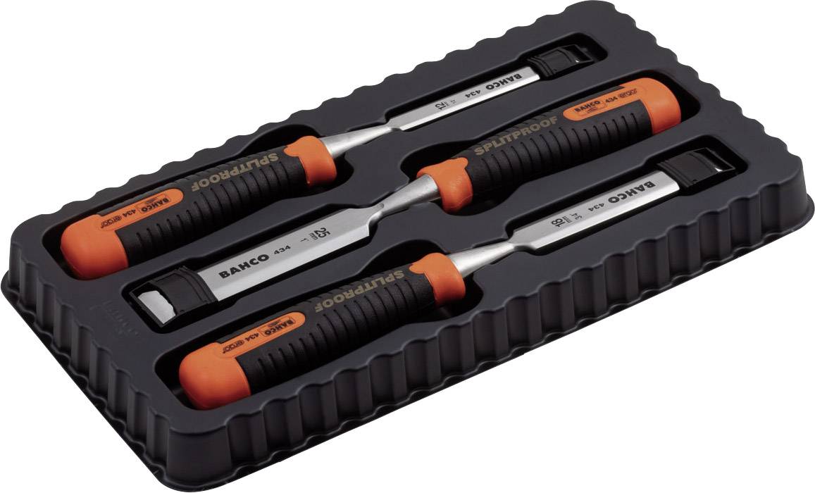 Set de ciseaux à bois, 3 pcs. Bahco 434-S3-EUR