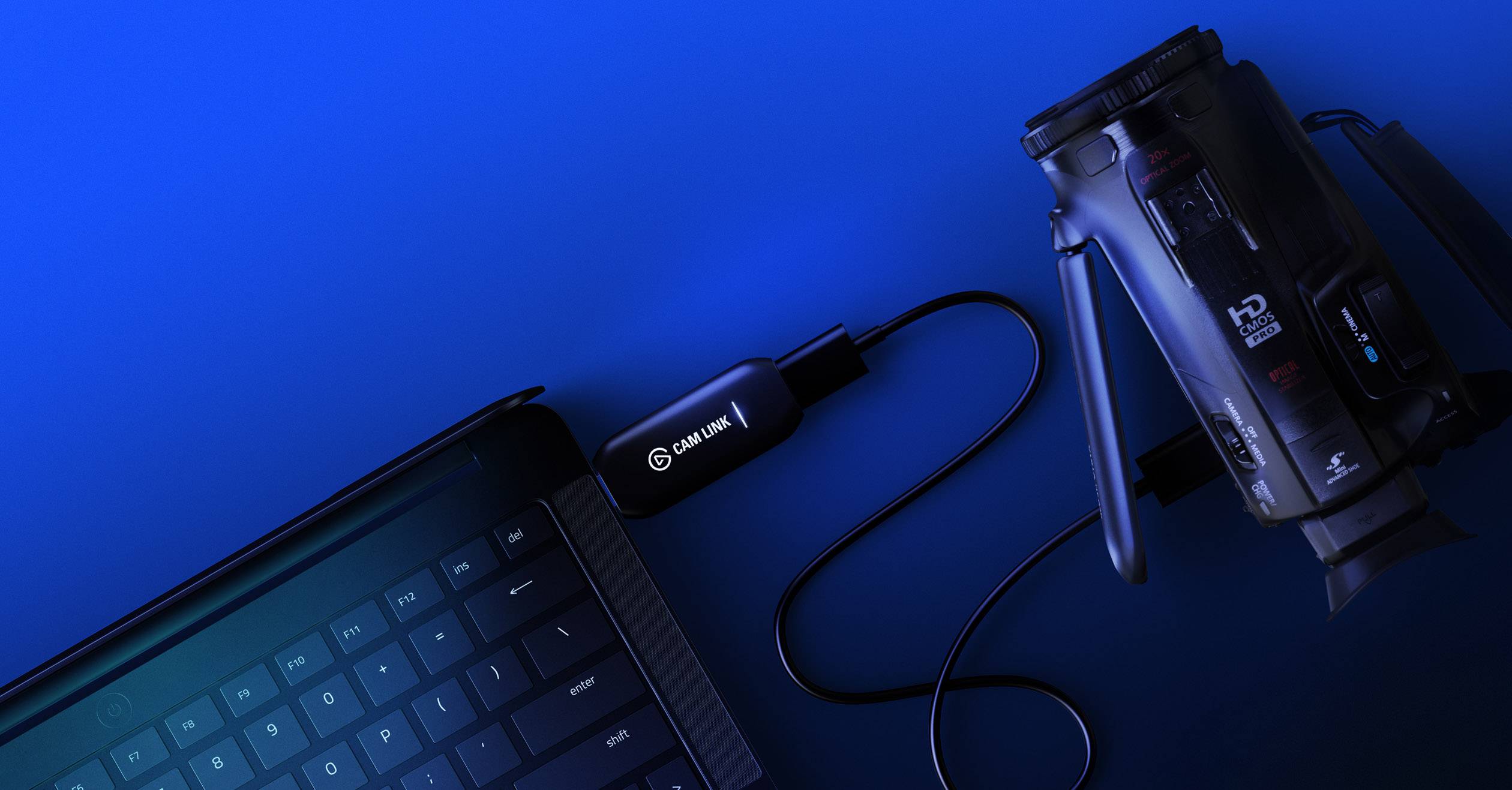 Elgato Cam Link 4k HDMI 10GAM9901 Clé de streaming