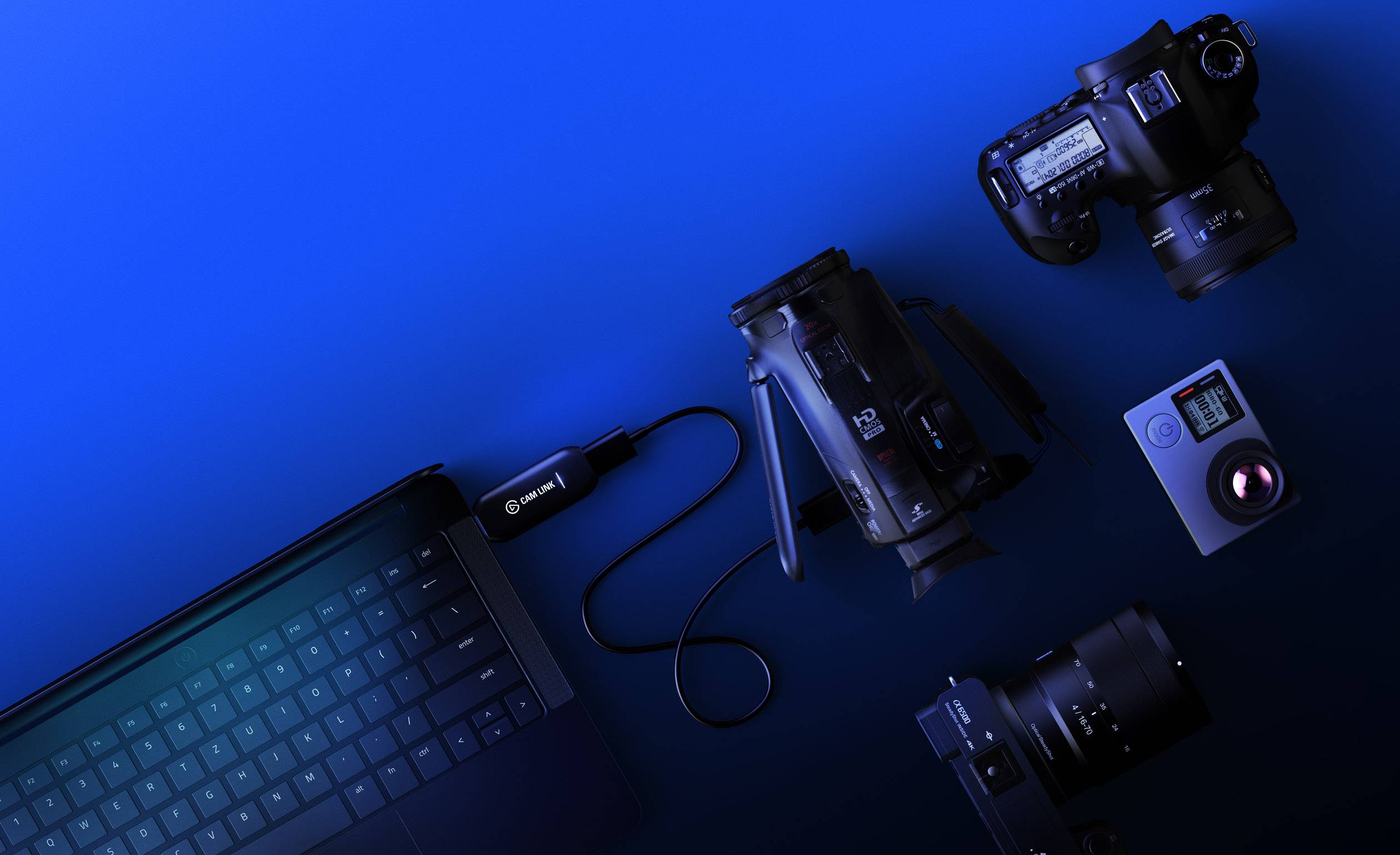 Elgato Cam Link 4k HDMI 10GAM9901 Clé de streaming