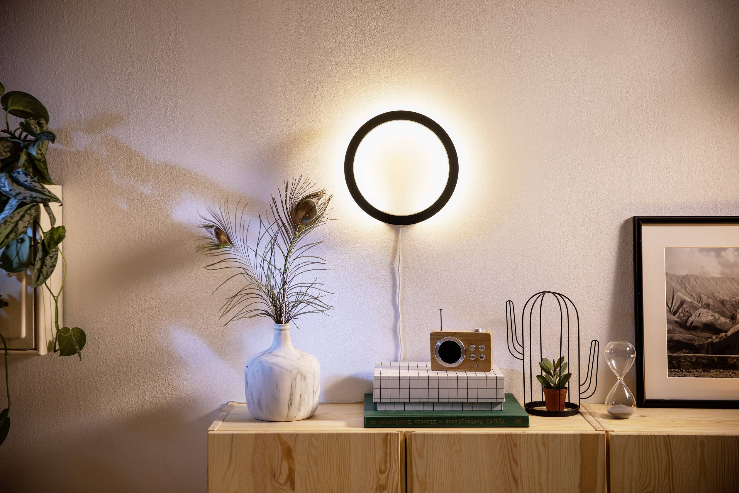 Philips Lighting Hue Lampe de plafond / murale LED 40901/30/P9 Sana LED intégrée 20 W RVBB