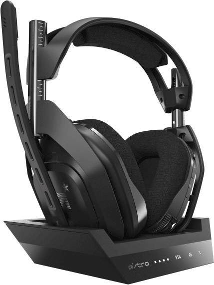 Astro A50 Gaming Headset USB schnurlos Over Ear Schwarz