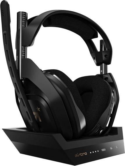 Astro A50 Gaming Headset USB schnurlos Over Ear Schwarz