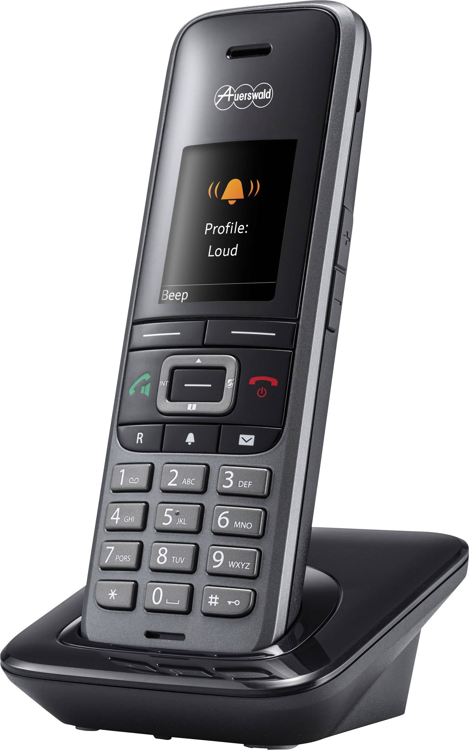 Auerswald COMfortel M-510 Combiné DECT supplémentaire noir