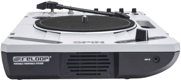 Reloop Spin USB-Plattenspieler Riemenantrieb Grau, Schwarz