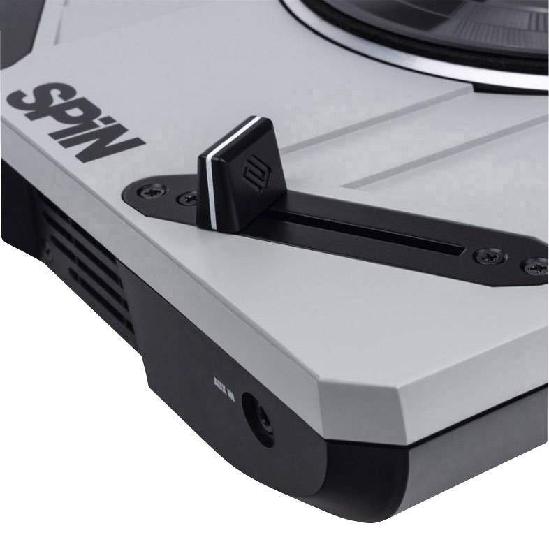 Reloop Spin USB-Plattenspieler Riemenantrieb Grau, Schwarz
