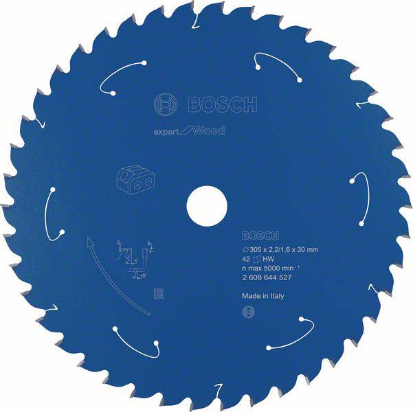 Bosch Accessories 2608644527 Lame de scie circulaire 305 x 30 mm Nombre de dents: 42 1 pc(s)