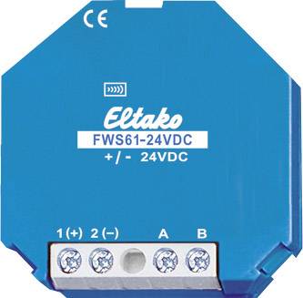 FWS61-24V DC Eltako sans fil Unité d'émission encastré Portée max. 30 m