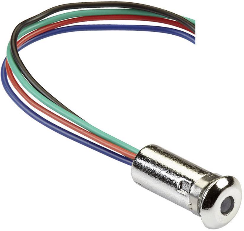 Voyant de signalisation LED Mentor 2660.8303 RVB Lentille 3 mm 2 V, 3.5 V, 3.5 V 20 mA, 20 mA, 20 mA 1 pc(s)
