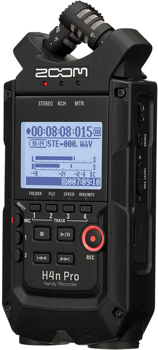 Zoom H4nPro Enregistreur audio mobile noir