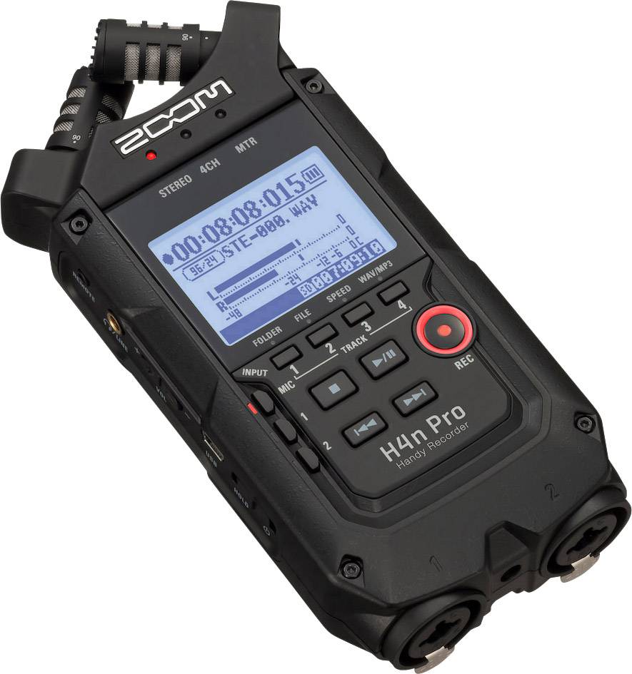 Zoom H4nPro Enregistreur audio mobile noir