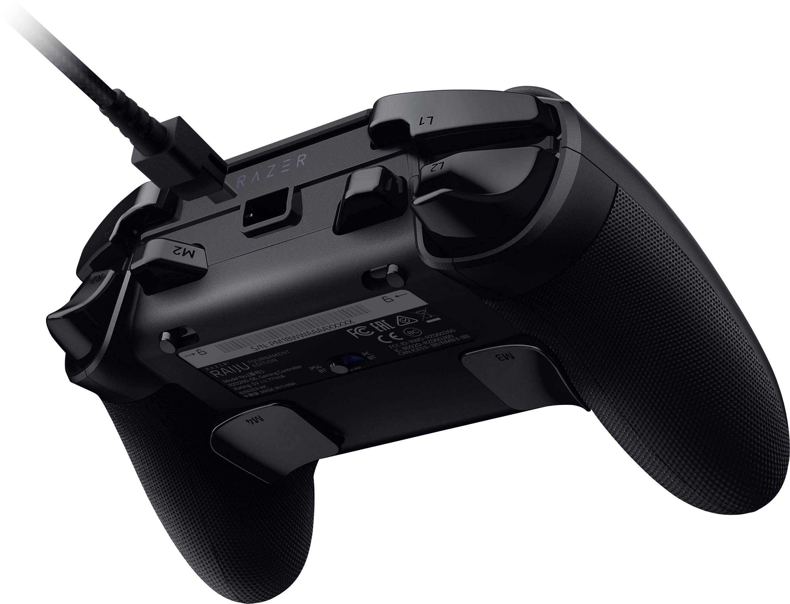 Razer Raiju Tournament Edition Gamepad PlayStation 4, PC Schwarz