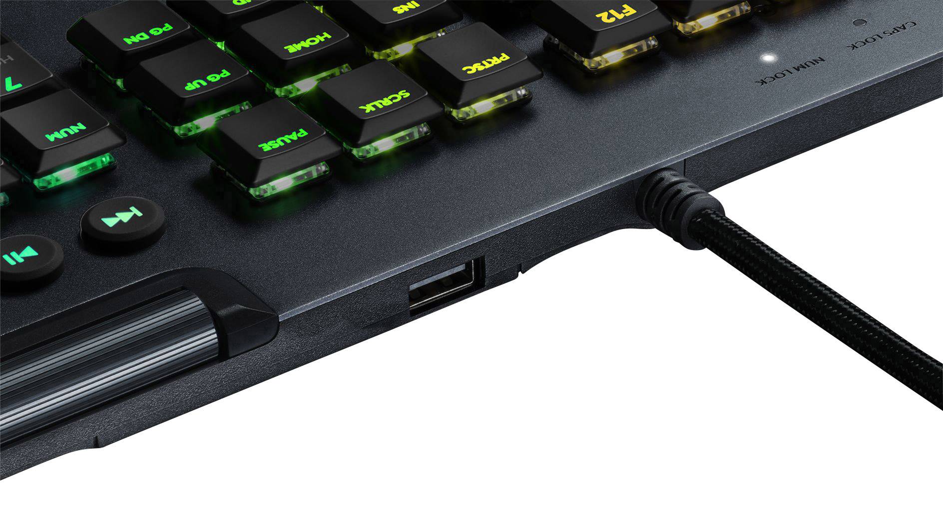 Logitech Gaming G815 Lightsync Clicky USB-Gaming-Tastatur Deutsch, QWERTZ, Windows® Schwarz Beleuch