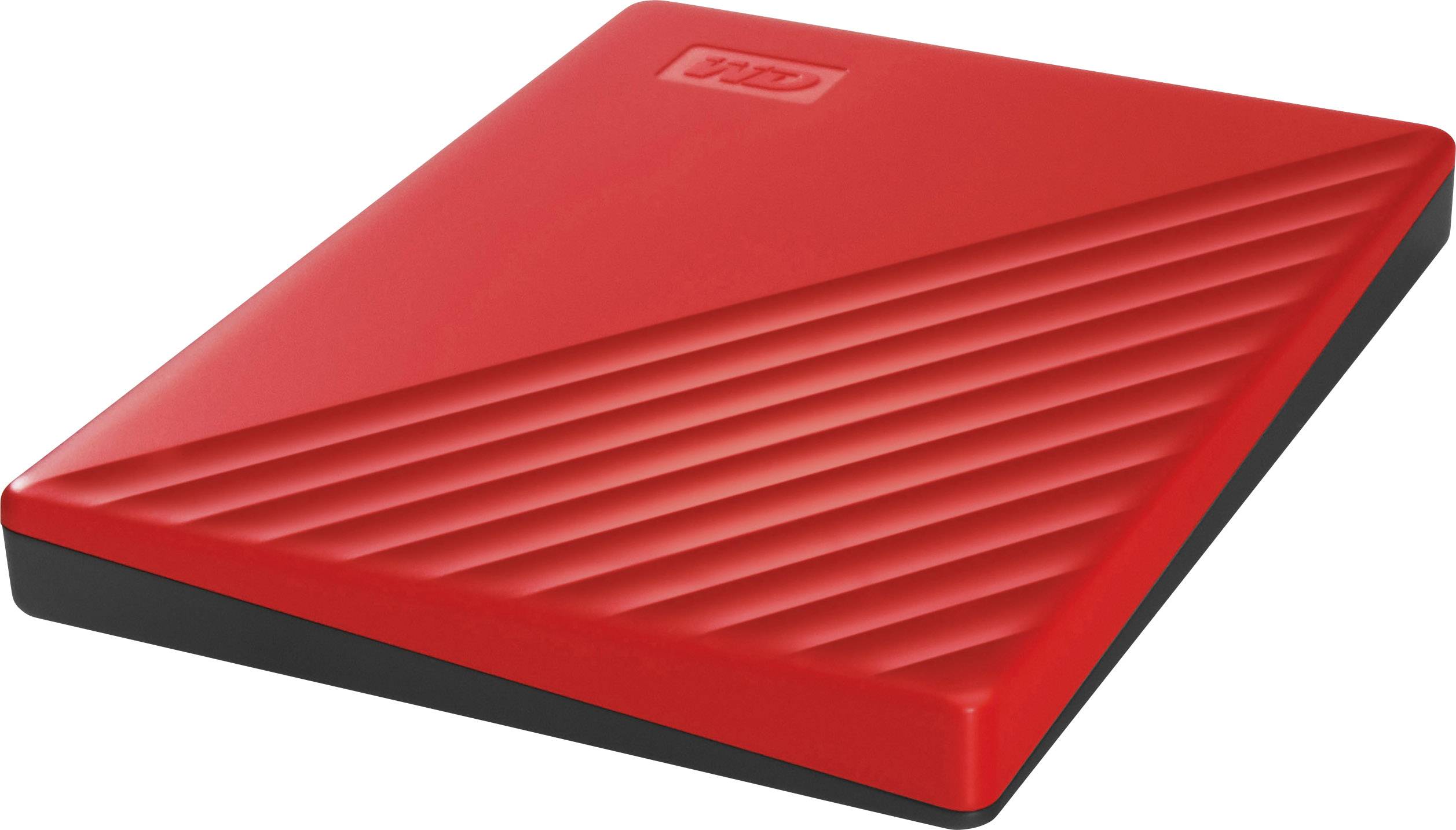 WD My Passport 4 TB Disque dur externe 2,5" USB 3.1 (Gen 1) rouge WDBPKJ0040BRD-WESN