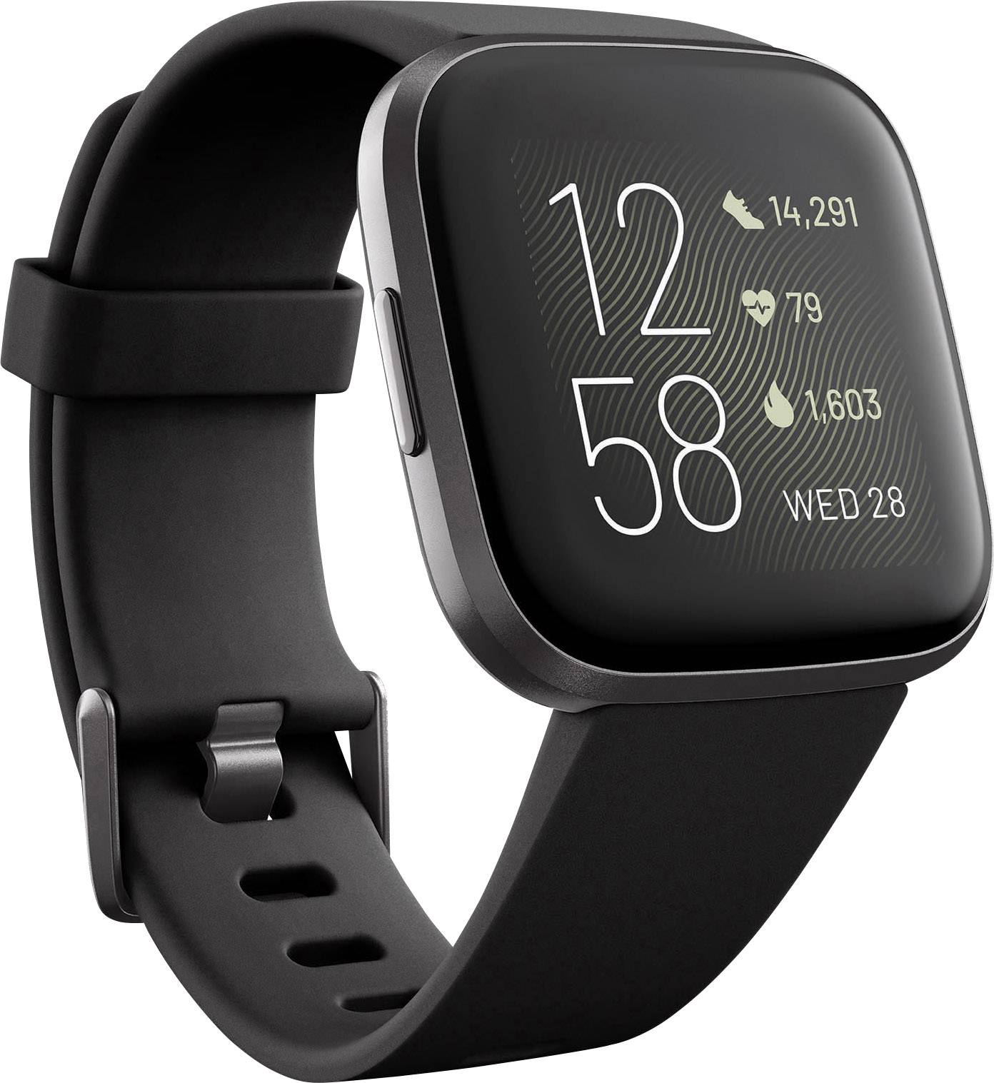 FitBit Versa 2 Montre connectée TU noir