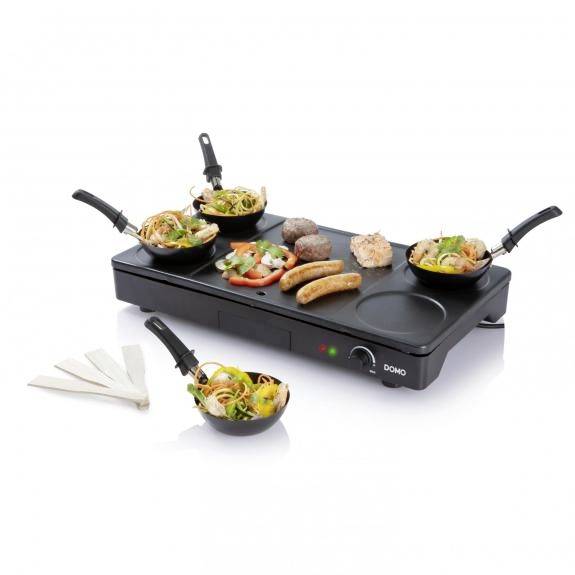 DOMO DO8712W électrique Barbecue de table noir