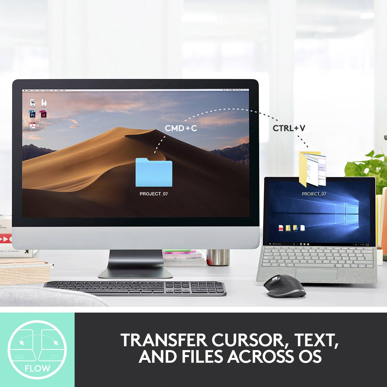 Logitech MX Master 3 Advanced Souris ergonomique sans fil Bluetooth, radio laser gris 7 Boutons 4000 dpi rechargeable, molette