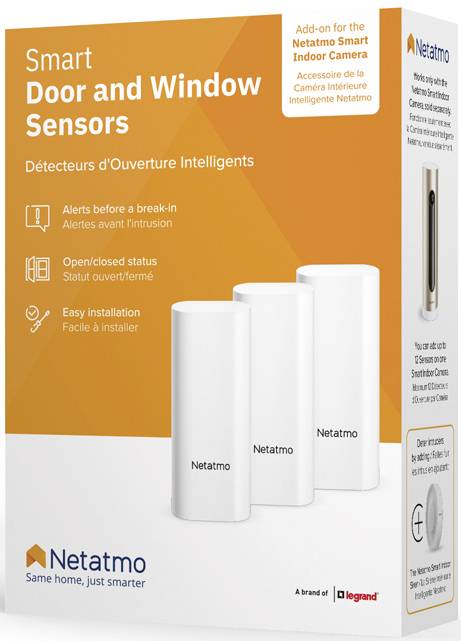 Netatmo Capteur de porte / fenêtre DTG-DE jeu de 3
