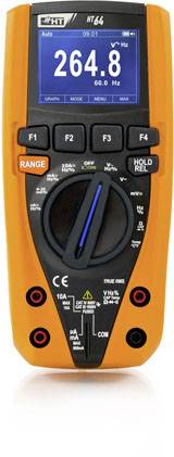 HT Instruments HT64 Multimètre numérique enregistreur de données CAT III 1000 V, CAT IV 600 V Affichage (nombre de points): 6000