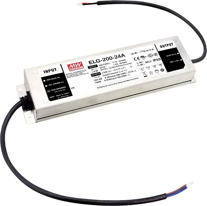 MEAN WELL ELG-200-C2100B-3Y Driver de LED à courant constant 2100 W 2100 mA 48 - 96 V/DC fonction dimmeur 3 en 1, dimmable
