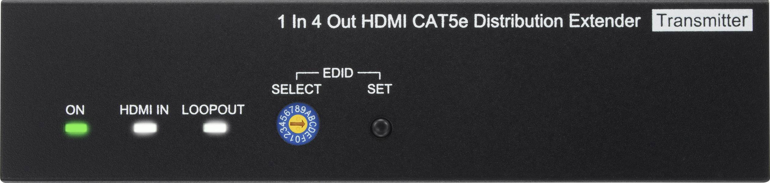 SpeaKa Professional HDMI™ Répéteur (extension) câble réseau RJ45 40 m