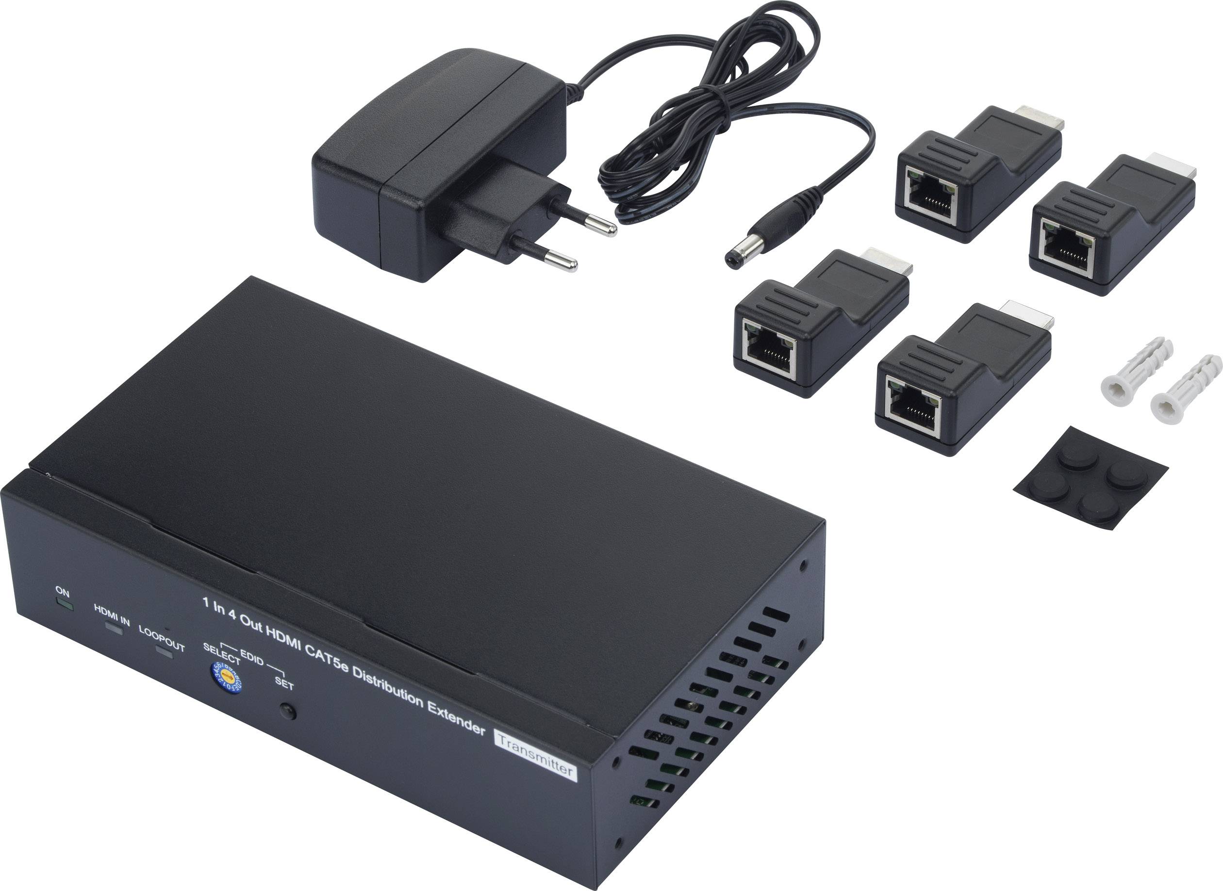 SpeaKa Professional HDMI™ Répéteur (extension) câble réseau RJ45 40 m