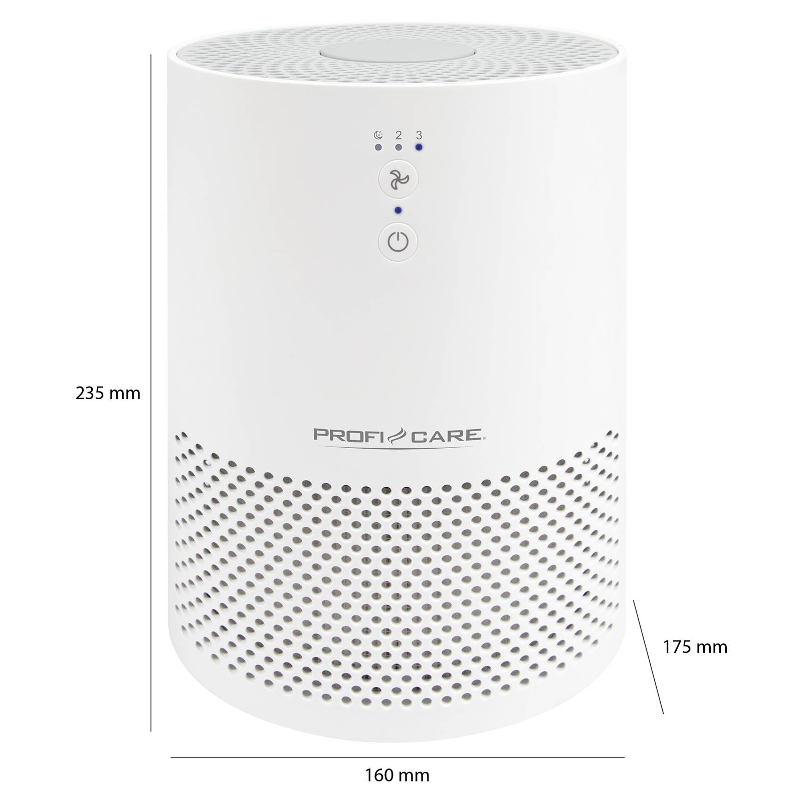 Profi-Care 330750 PC-LR 3075 Purificateur d'air 20 m² blanc