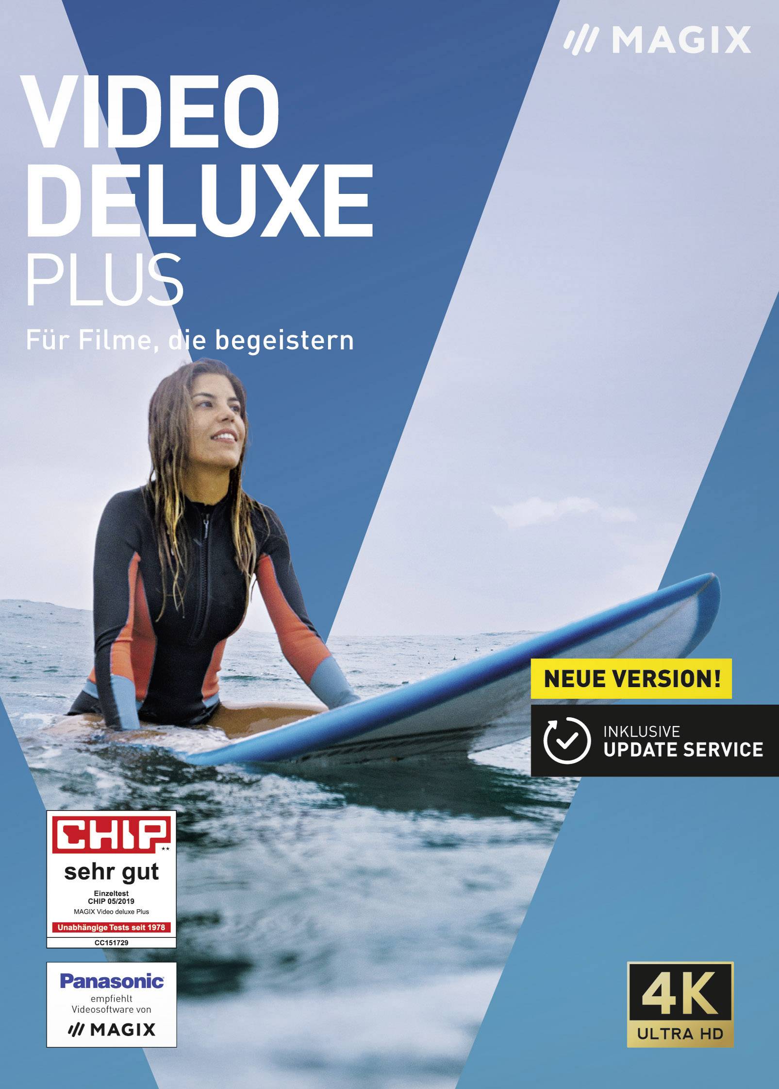 Magix Video deluxe Plus version complète, 1 licence Windows Montage vidéo