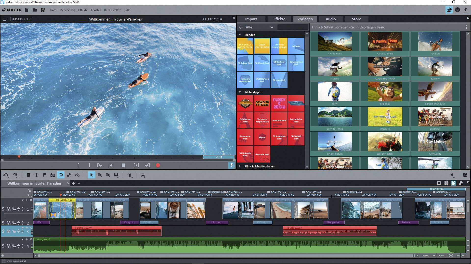 Magix Video deluxe Plus version complète, 1 licence Windows Montage vidéo