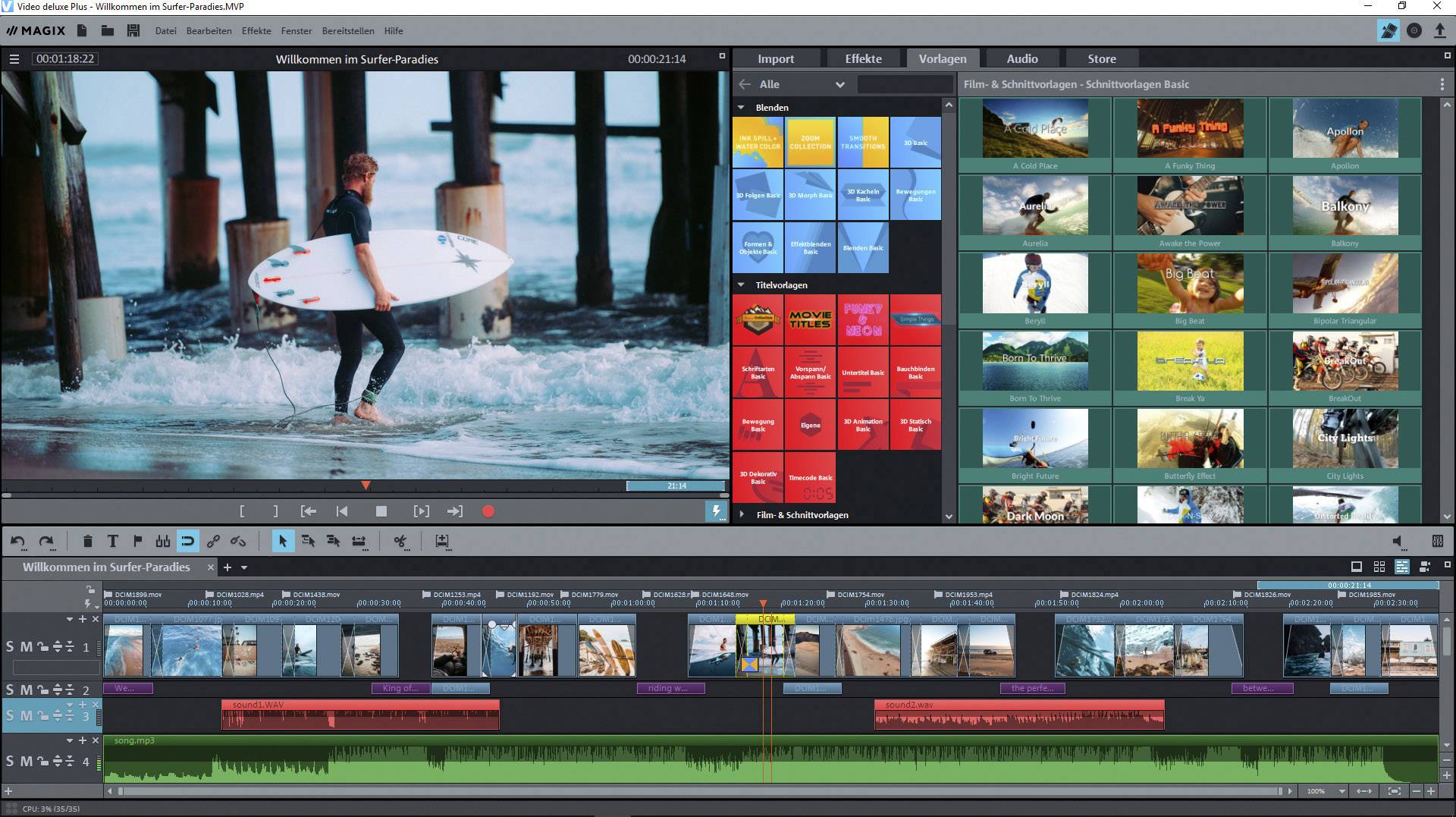 Magix Video deluxe Plus version complète, 1 licence Windows Montage vidéo