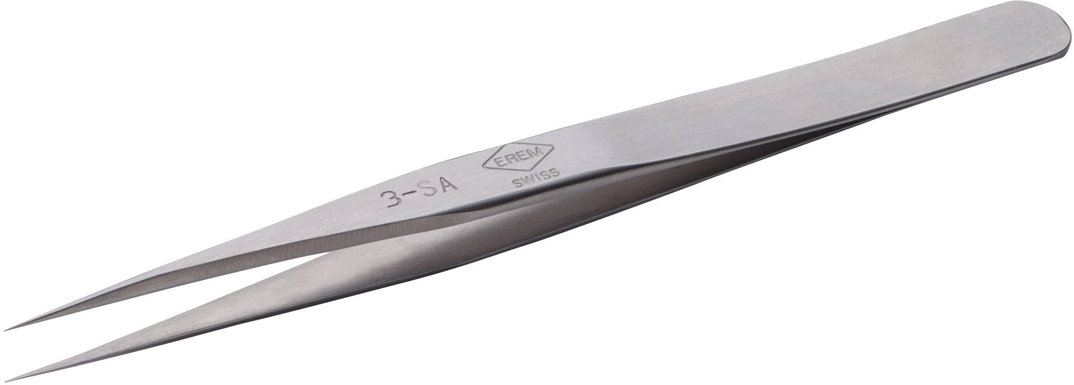 Weller Erem® 3SA Pince brucelle de précision 1 pièce pointue, fine 120 mm