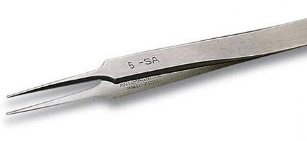 Weller Erem® 5SA Pince brucelle de précision 1 pièce pointue, étroite, extra-fine 115 mm