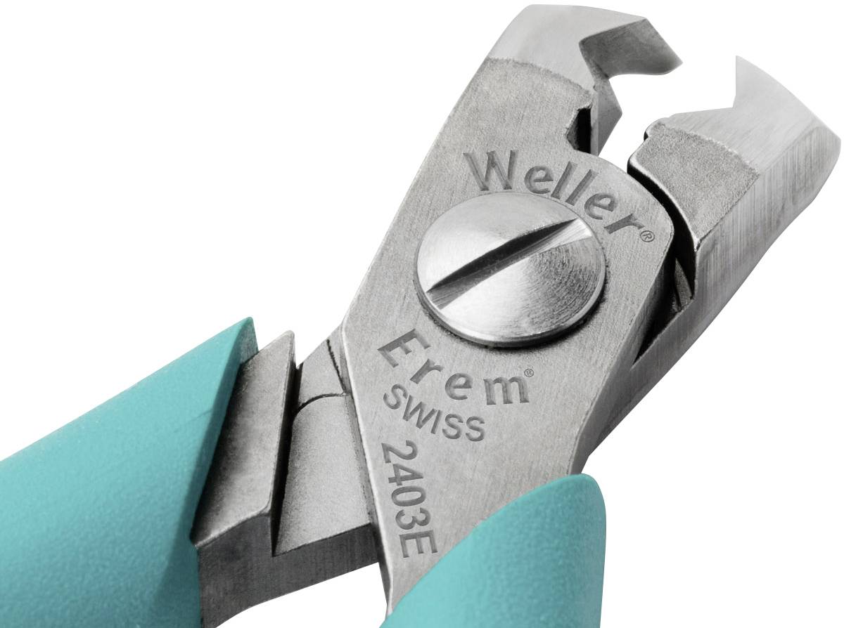 Weller Erem® 2403E antistatique (ESD) Pince coupante pointue 127 mm