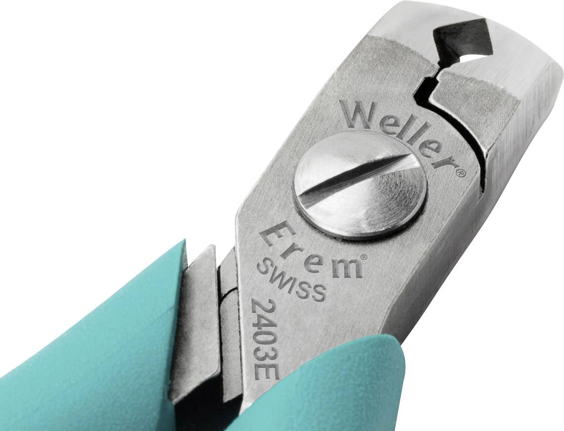 Weller Erem® 2403E antistatique (ESD) Pince coupante pointue 127 mm