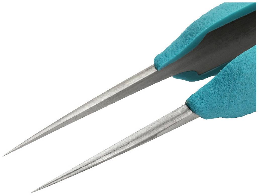 Weller Erem® E5SA antistatique (ESD) Pince brucelle ESD 1 pièce pointue, fine 120 mm