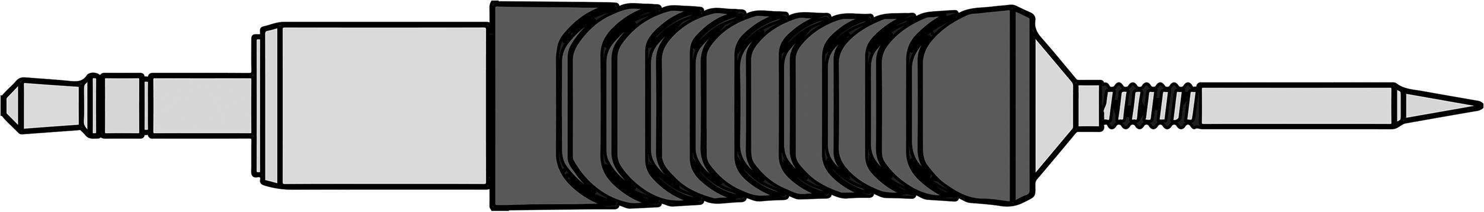 Weller RTP 002 C MS Panne de fer à souder conique Taille de la panne 0.2 mm Longueur de la panne 16.3 mm Contenu 1 pc(s)