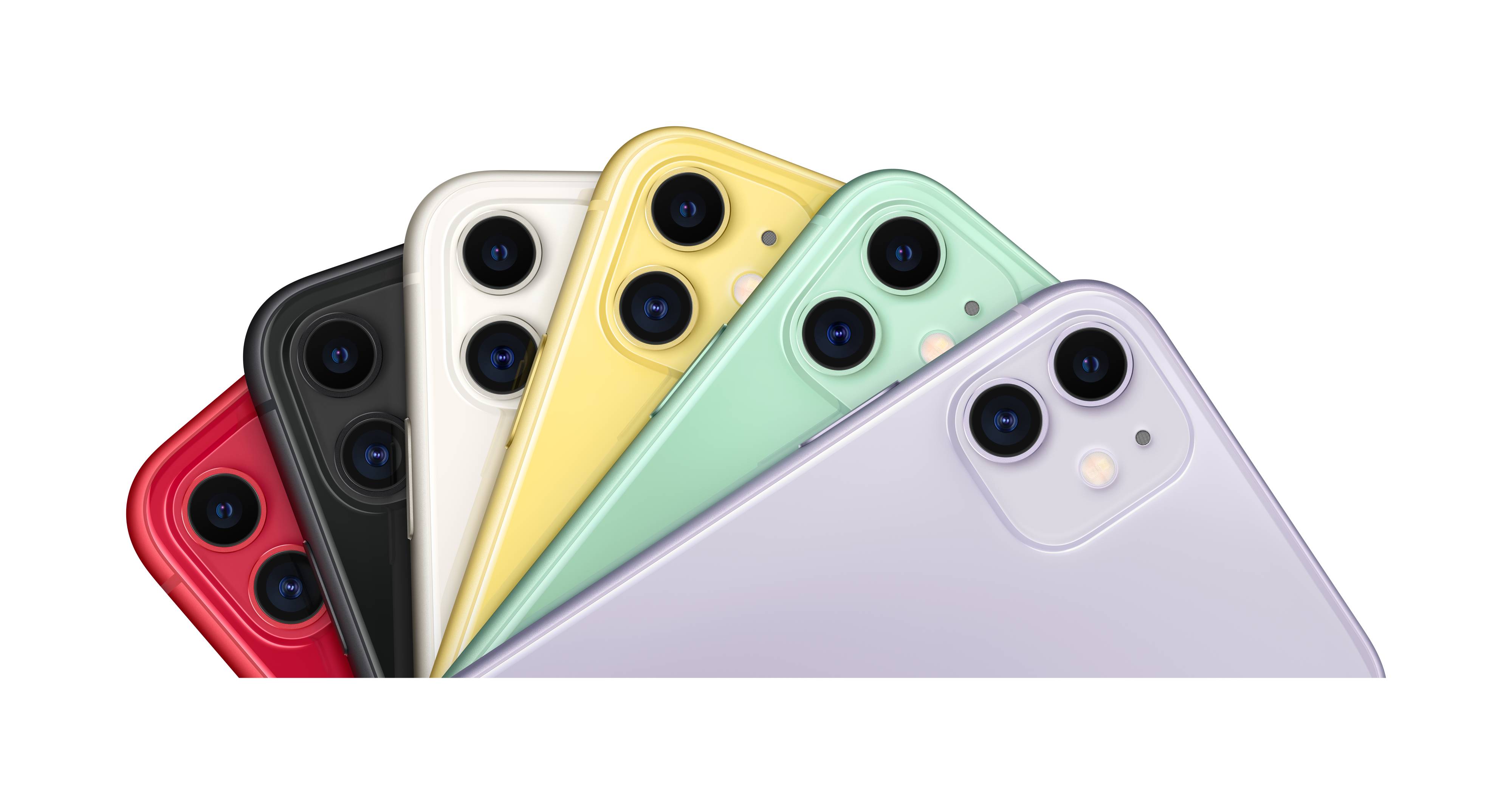 AppleiPhone 11;iPhone64 GB;6.1 pouces;15.5 cm() iOS 13blanc