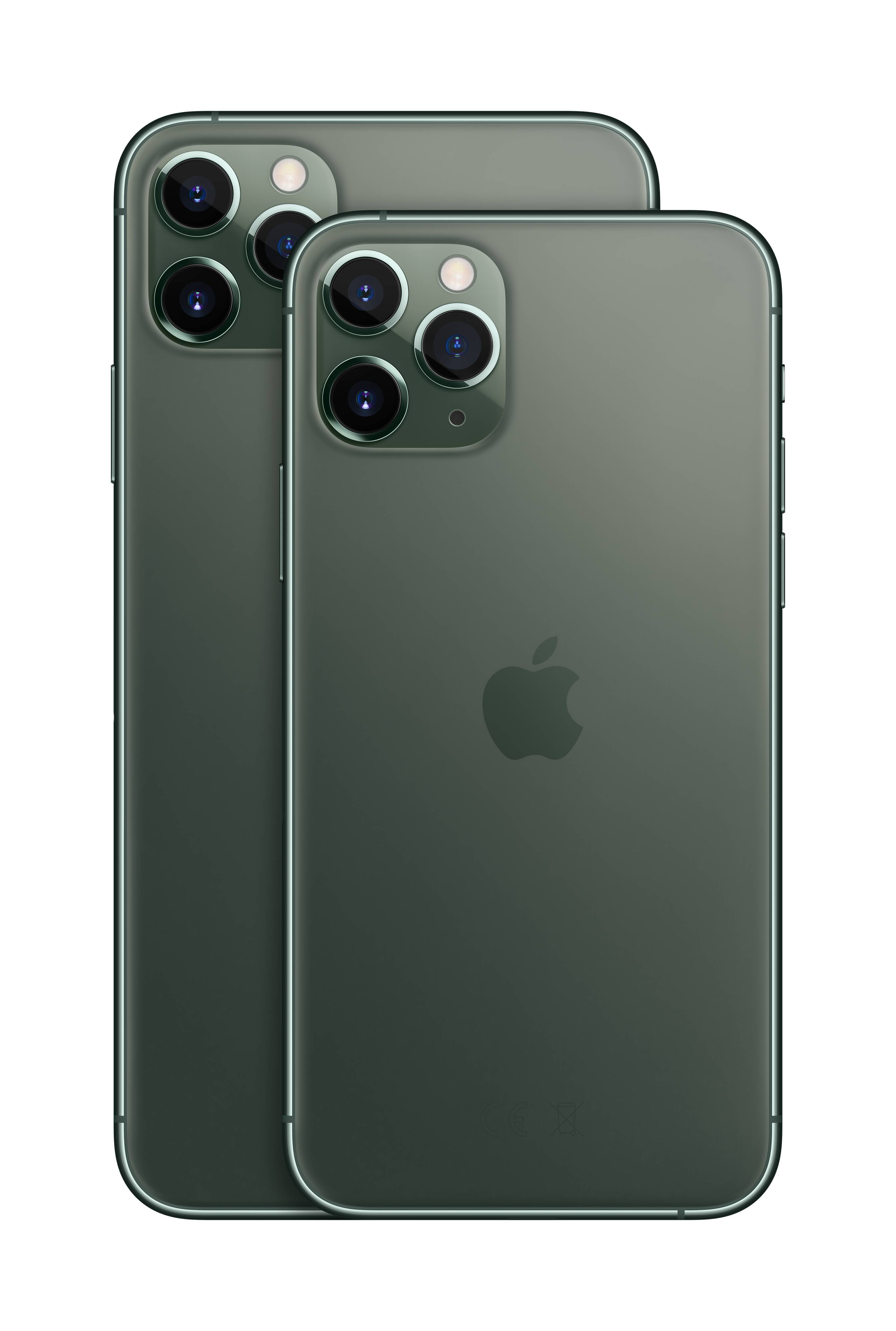 AppleiPhone 11 Pro Max;iPhone64 GB;6.5 pouces;16.5 cm() iOS 13vert nuit