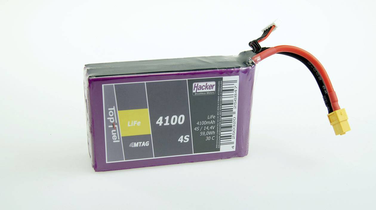 Hacker Pack de batterie (LiFe) 4100 Nombre de cellules: 4