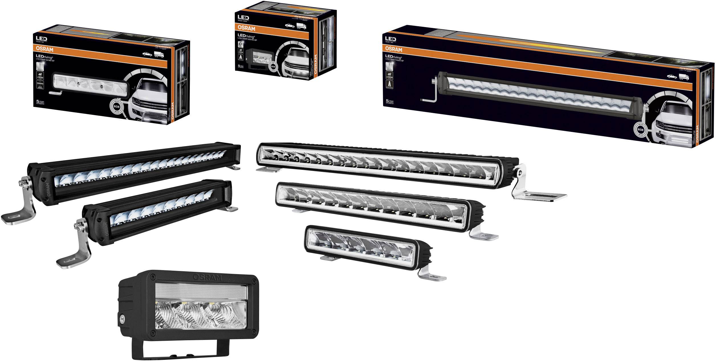 OSRAM Feu de route LEDDL104-SP LEDriving LIGHTBAR FX500-SP LED avant (l x H x P) 564 x 77 x 93.5 mm noir