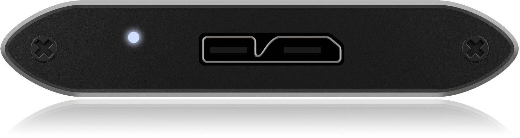 ICY BOX IB-182aMU3 Boîtier pour disque dur mSATA SATA SSD USB 3.2 (1è gén.) (USB 3.0)