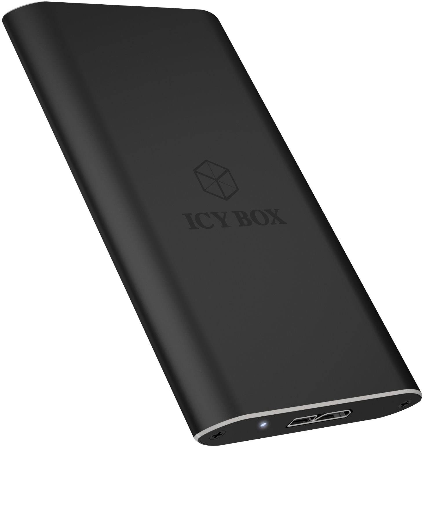 ICY BOX IB-182aMU3 Boîtier pour disque dur mSATA SATA SSD USB 3.2 (1è gén.) (USB 3.0)