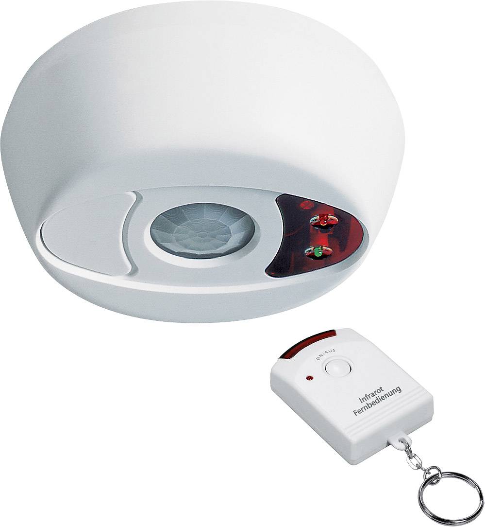 Détecteur de mouvement PENTATECH DA02 avec télécommande 33313