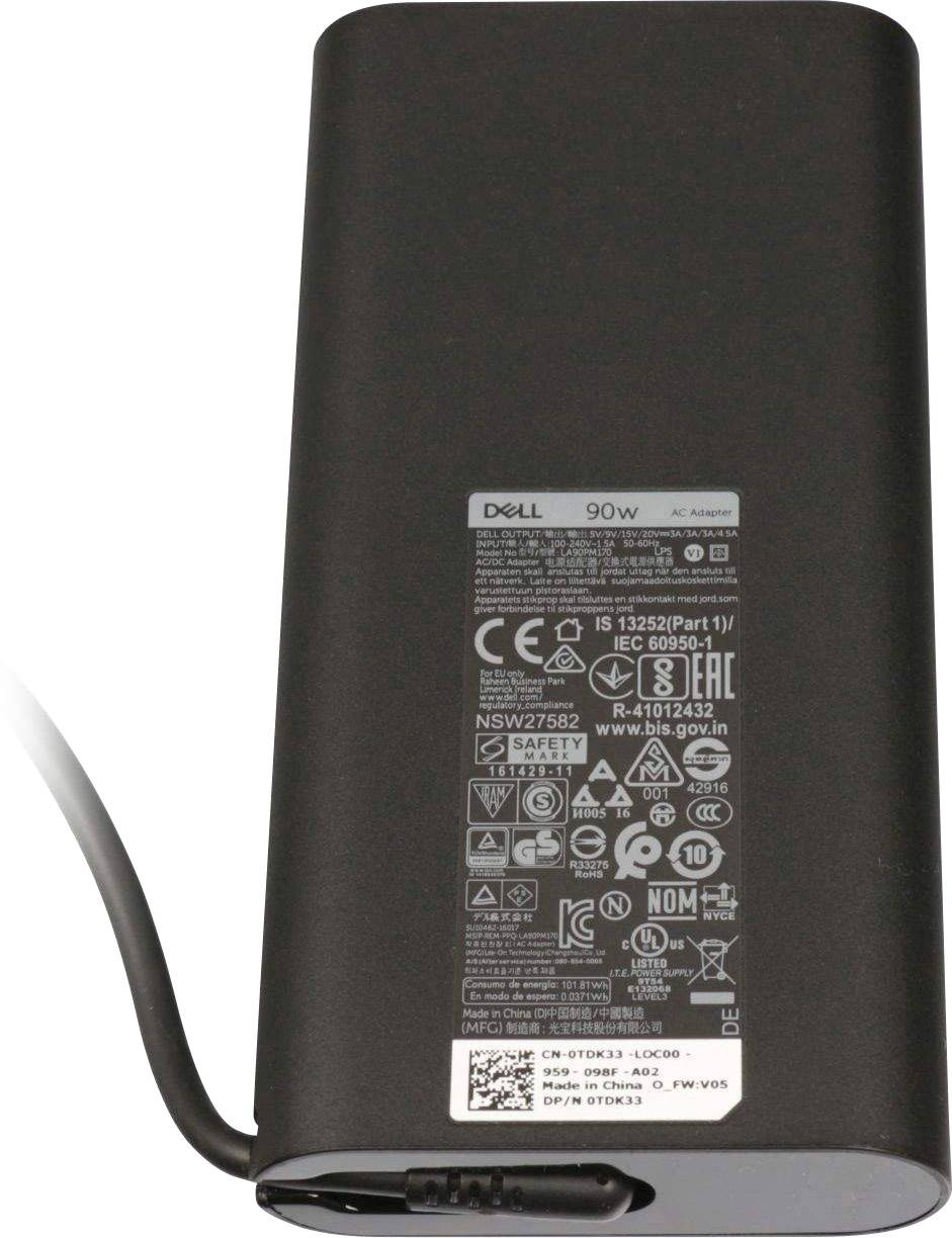 Dell 450-AGOQ Alimentation PC portable 90 W 20 V/DC 4.5 A