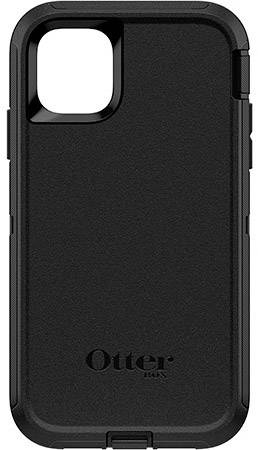 Otterbox Defender Coque arrière Apple iPhone 11 noir fonction socle, résistant aux chocs 77-62457